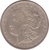 1921 SILVER MORGAN DOLLAR PHILADELPHIA MINT - SILVER WORLD COINS - Cambridgeshire Coins