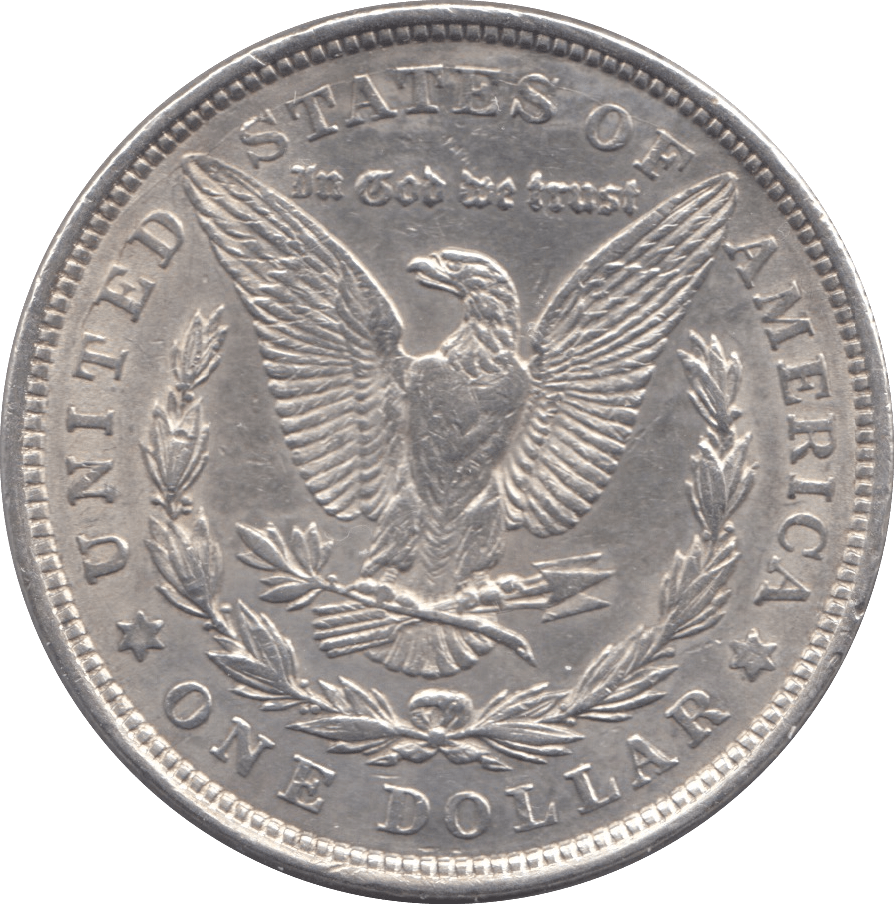 1921 SILVER MORGAN DOLLAR PHILADELPHIA MINT - SILVER WORLD COINS - Cambridgeshire Coins