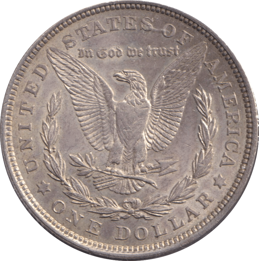 1921 SILVER MORGAN DOLLAR USA 5 - SILVER WORLD COINS - Cambridgeshire Coins