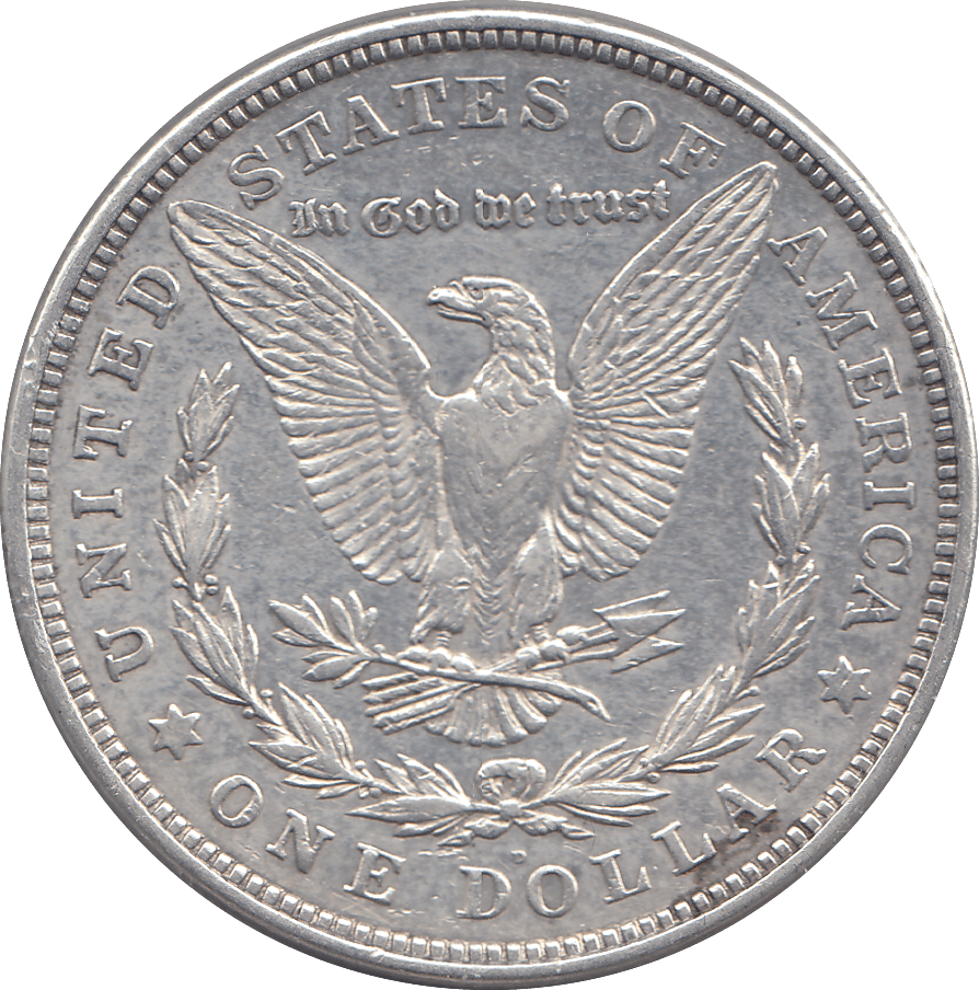 1921 SILVER MORGAN DOLLAR USA PHILADELPHIA MINT 8 - SILVER WORLD COINS - Cambridgeshire Coins