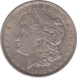 1921 SILVER MORGAN DOLLAR USA PHILADELPHIA MINT - SILVER WORLD COINS - Cambridgeshire Coins