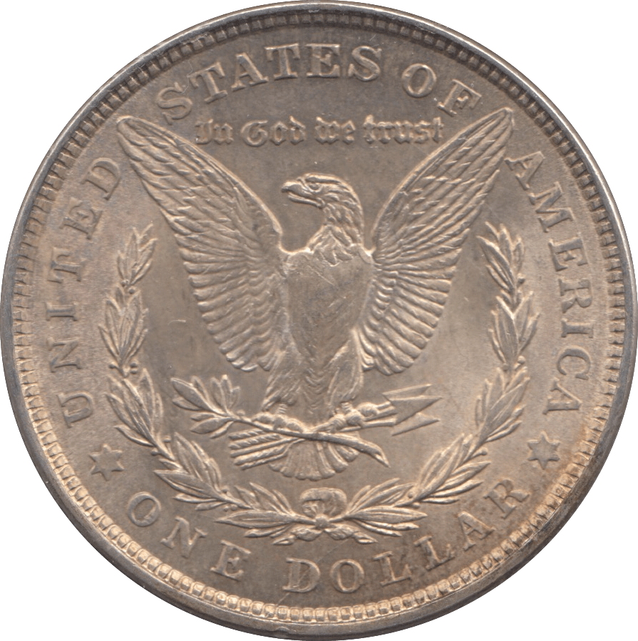1921 SILVER MORGAN DOLLAR USA PHILADELPHIA MINT - SILVER WORLD COINS - Cambridgeshire Coins