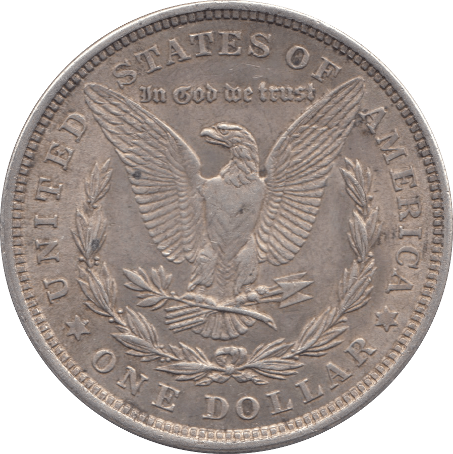 1921 SILVER MORGAN DOLLAR USA PHILADELPHIA MINT - SILVER WORLD COINS - Cambridgeshire Coins