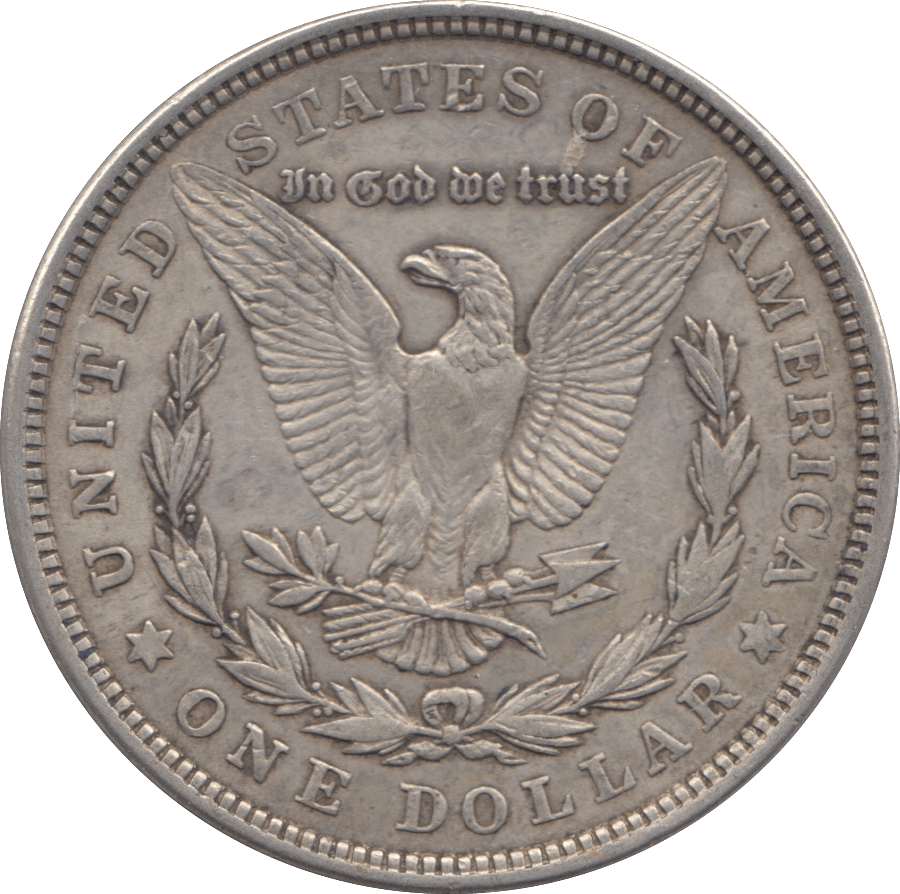 1921 SILVER MORGAN DOLLAR USA PHILADELPHIA MINT - SILVER WORLD COINS - Cambridgeshire Coins