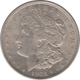 1921 SILVER MORGAN DOLLAR USA PHILADELPHIA MINT - SILVER WORLD COINS - Cambridgeshire Coins