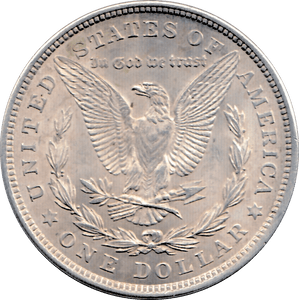 1921 SILVER MORGAN DOLLAR USA PHILADELPHIA MINT - SILVER WORLD COINS - Cambridgeshire Coins