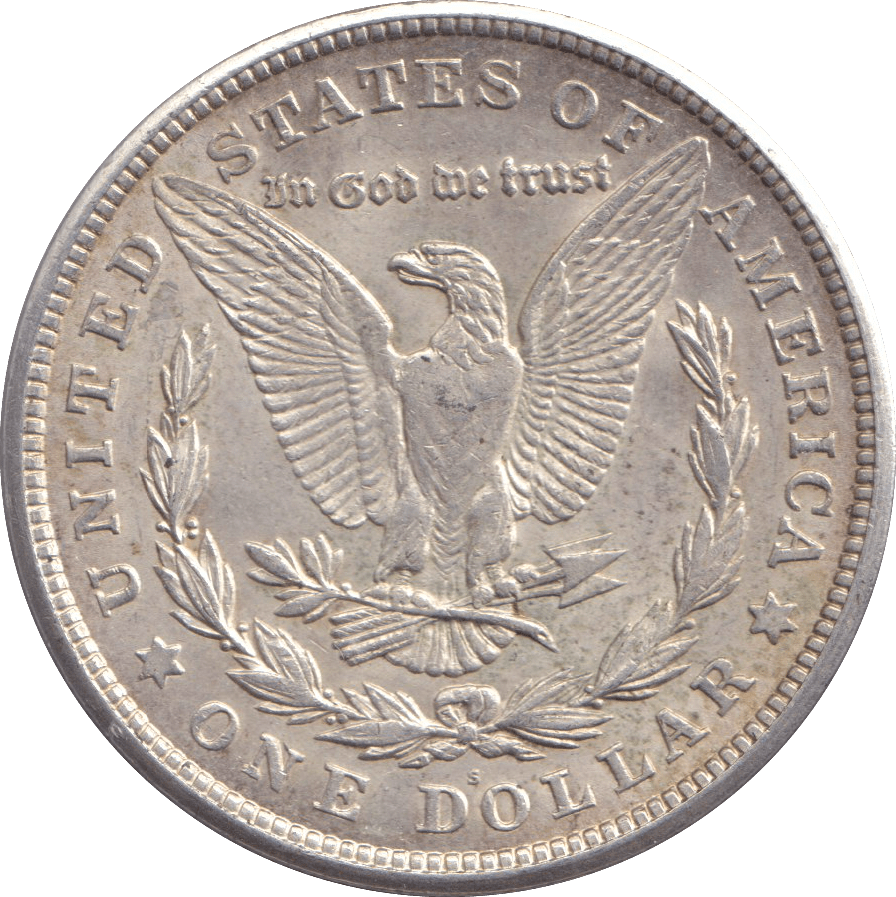 1921 SILVER MORGAN DOLLAR USA - SILVER WORLD COINS - Cambridgeshire Coins