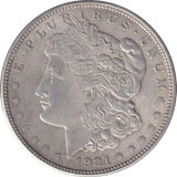 1921 SILVER MORGAN DOLLAR USA - SILVER WORLD COINS - Cambridgeshire Coins