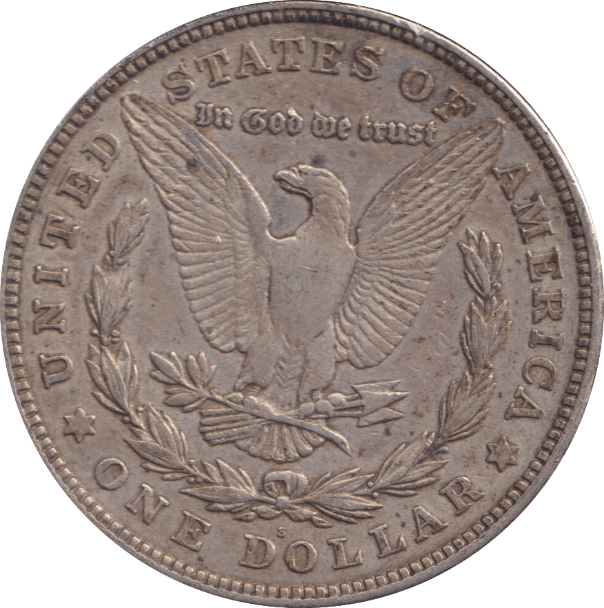 1921 SILVER MORGAN DOLLAR USA - SILVER WORLD COINS - Cambridgeshire Coins