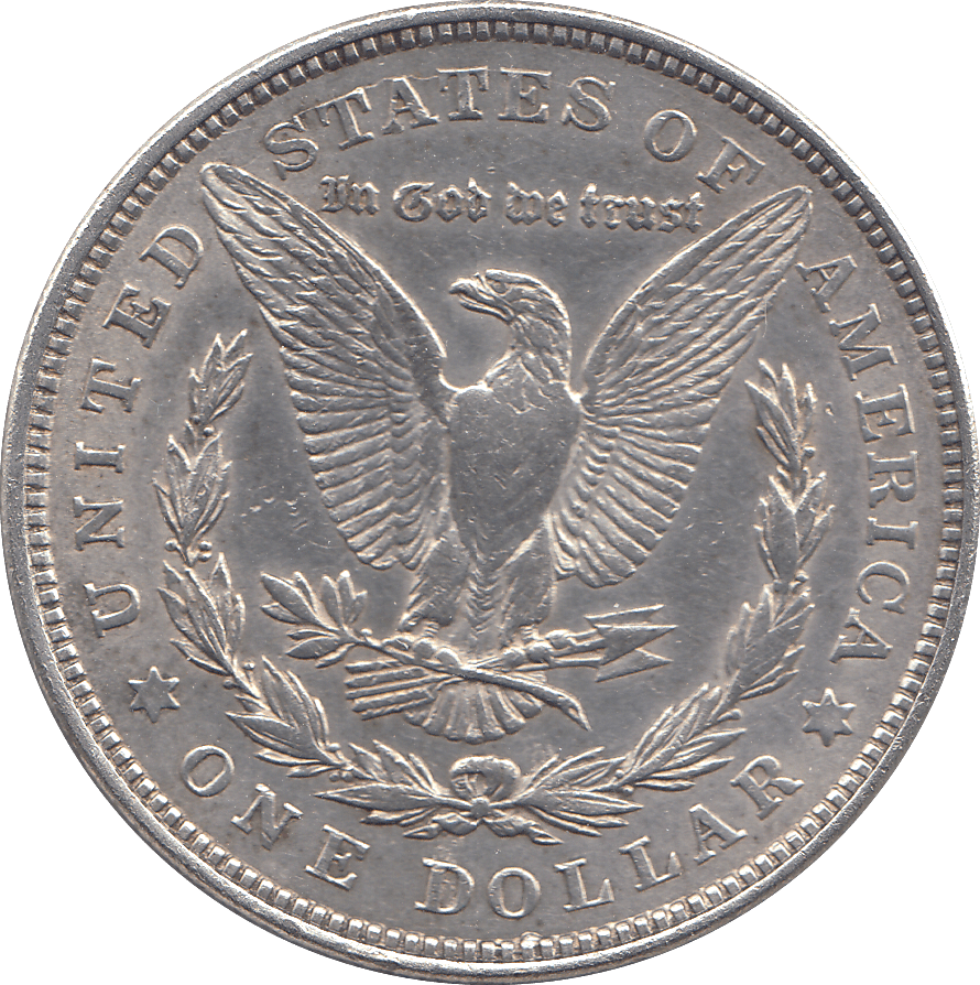 1921 SILVER MORGAN DOLLAR USA - SILVER WORLD COINS - Cambridgeshire Coins