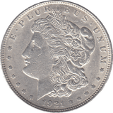 1921 SILVER MORGAN DOLLAR USA - SILVER WORLD COINS - Cambridgeshire Coins