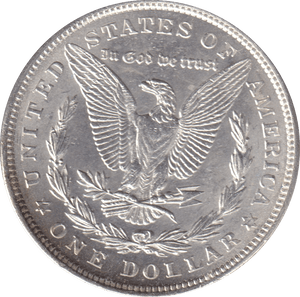 1921 SILVER MORGAN DOLLAR USA - SILVER WORLD COINS - Cambridgeshire Coins