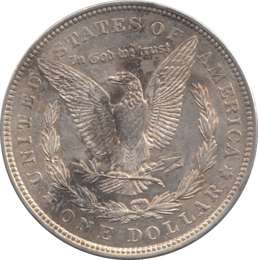 1921 SILVER ONE MORGAN DOLLAR USA - SILVER WORLD COINS - Cambridgeshire Coins