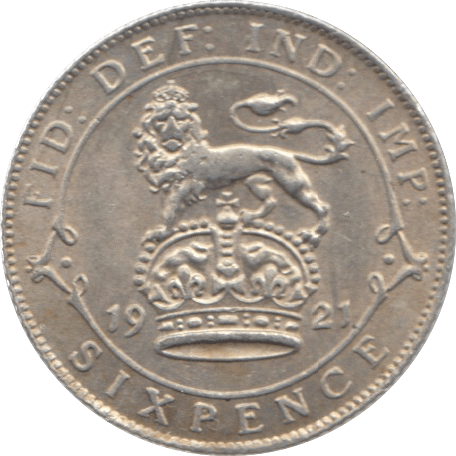 1921 SIXPENCE ( AUNC ) - Sixpence - Cambridgeshire Coins