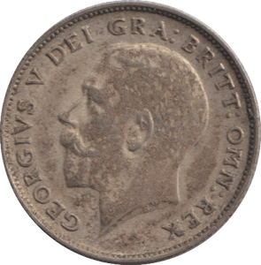 1921 SIXPENCE ( FAIR ) - SIXPENCE - Cambridgeshire Coins