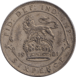 1921 SIXPENCE ( FAIR ) - SIXPENCE - Cambridgeshire Coins