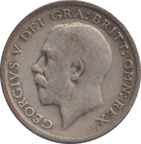 1921 SIXPENCE ( FINE ) - SIXPENCE - Cambridgeshire Coins