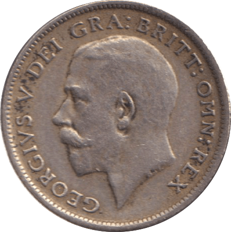 1921 SIXPENCE ( FINE ) - SIXPENCE - Cambridgeshire Coins