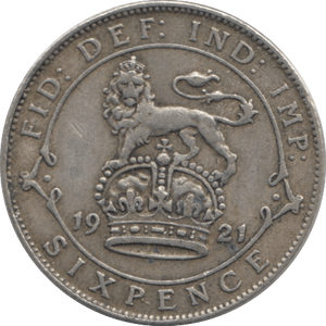 1921 SIXPENCE ( GF ) - Sixpence - Cambridgeshire Coins