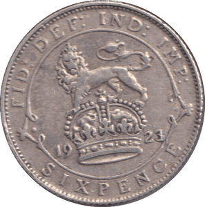 1921 SIXPENCE ( VF ) - SIXPENCE - Cambridgeshire Coins