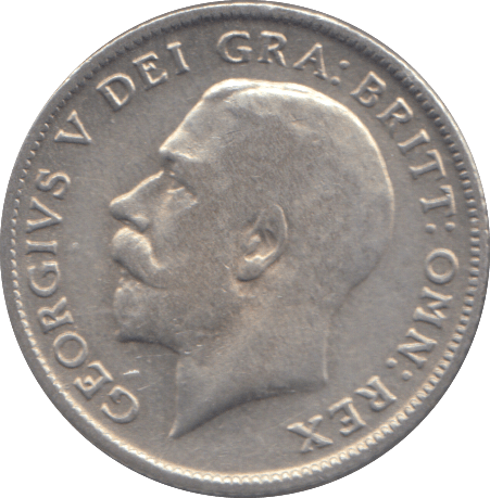 1921 SIXPENCE ( VF ) - SIXPENCE - Cambridgeshire Coins