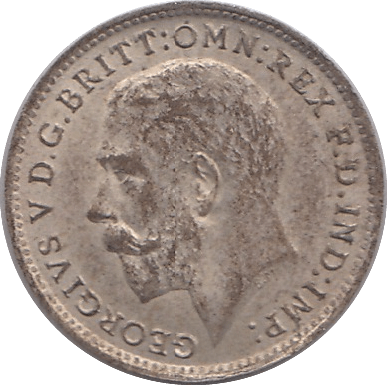 1921 THREEPENCE ( EF ) - THREEPENCE - Cambridgeshire Coins