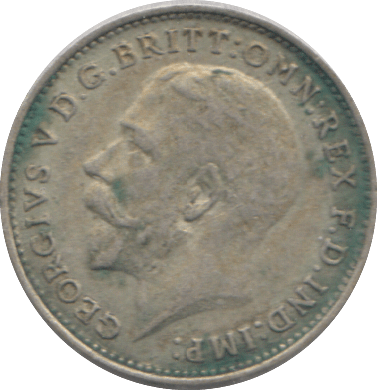 1921 THREEPENCE ( GVF ) - THREEPENCE - Cambridgeshire Coins