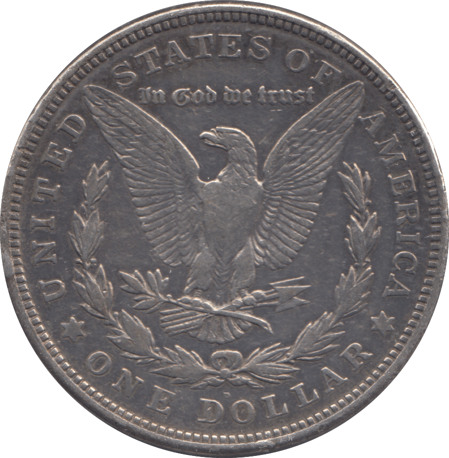 1921 USA DENVER MORGAN DOLLAR - WOLRD SILVER COINS - Cambridgeshire Coins