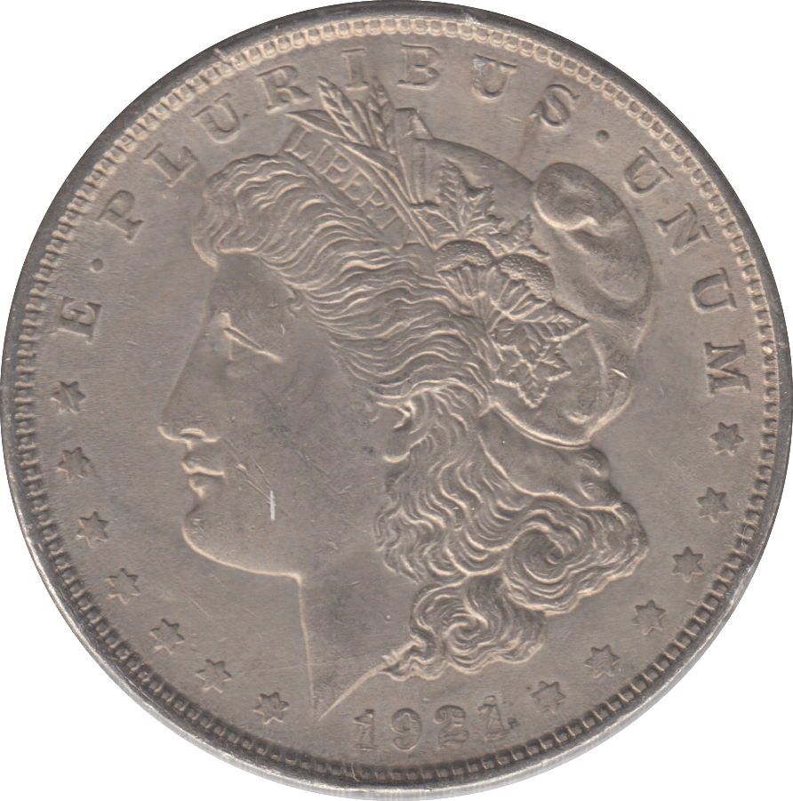 1921 USA MORGAN DOLLAR - WOLRD SILVER COINS - Cambridgeshire Coins