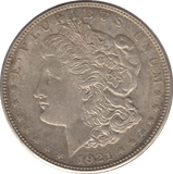 1921 USA SILVER MORGAN DOLLAR DENVER MINT - SILVER WORLD COINS - Cambridgeshire Coins