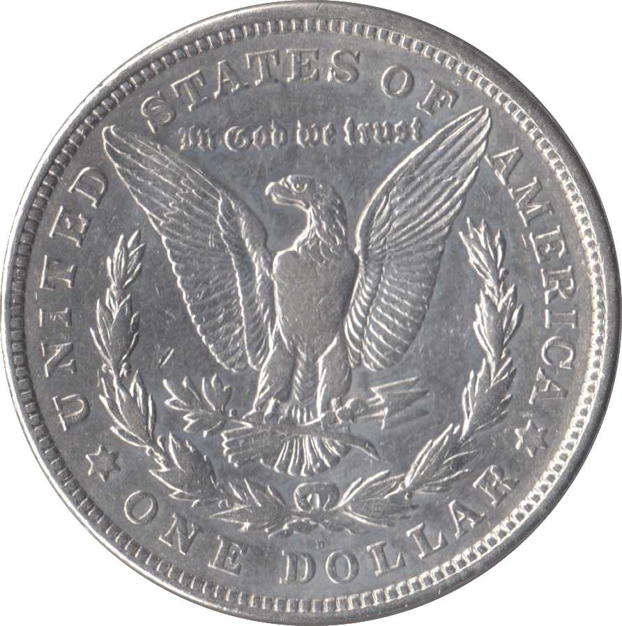 1921 USA SILVER MORGAN DOLLAR DENVER MINT - SILVER WORLD COINS - Cambridgeshire Coins