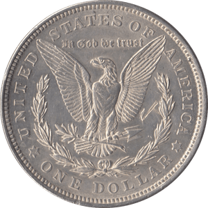 1921 USA SILVER MORGAN DOLLAR PHILADELPHIA MINT - SILVER WORLD COINS - Cambridgeshire Coins