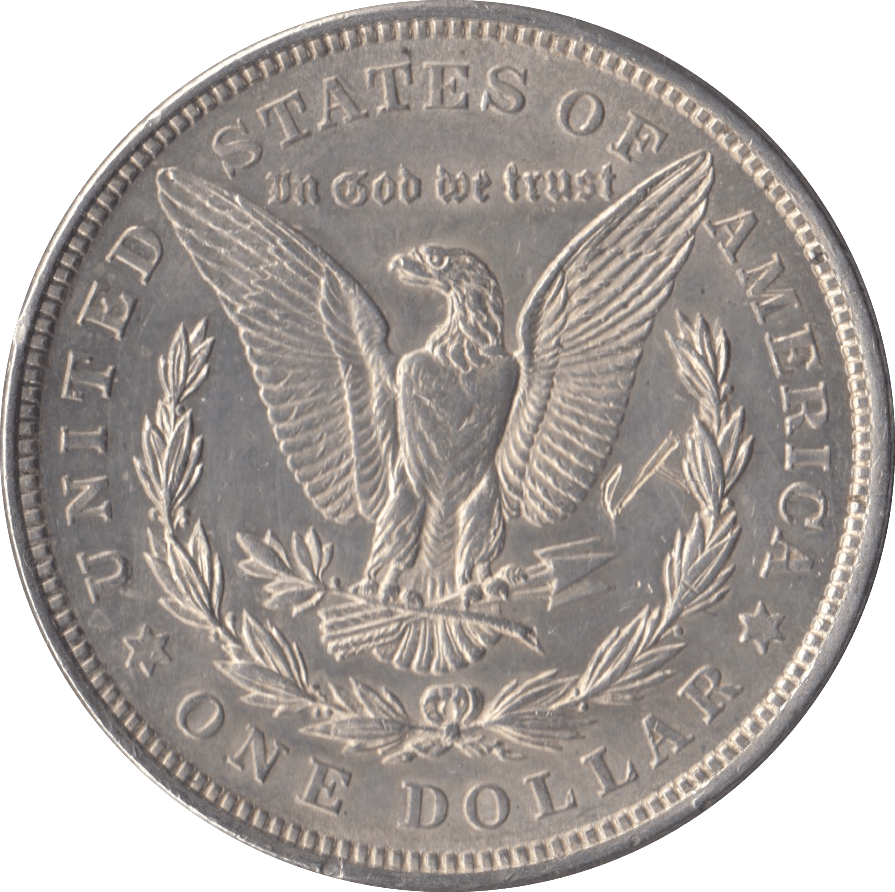 1921 USA SILVER MORGAN DOLLAR PHILADELPHIA MINT - SILVER WORLD COINS - Cambridgeshire Coins
