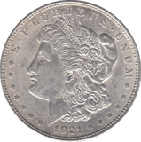1921 USA SILVER MORGAN DOLLAR PHILADELPHIA MINT - SILVER WORLD COINS - Cambridgeshire Coins