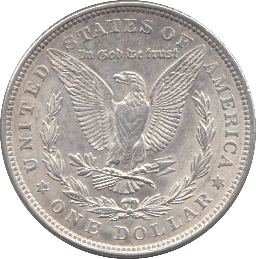 1921 USA SILVER MORGAN DOLLAR PHILADELPHIA MINT - SILVER WORLD COINS - Cambridgeshire Coins