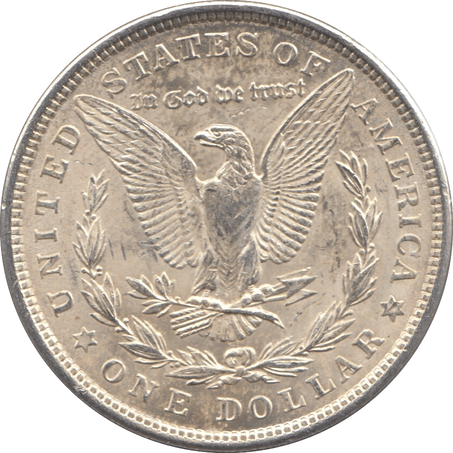1921 USA SILVER MORGAN DOLLAR PHILADELPHIA MINT - SILVER WORLD COINS - Cambridgeshire Coins