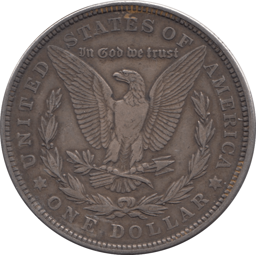 1921 USA SILVER MORGAN DOLLAR PHILADELPHIA MINT - SILVER WORLD COINS - Cambridgeshire Coins