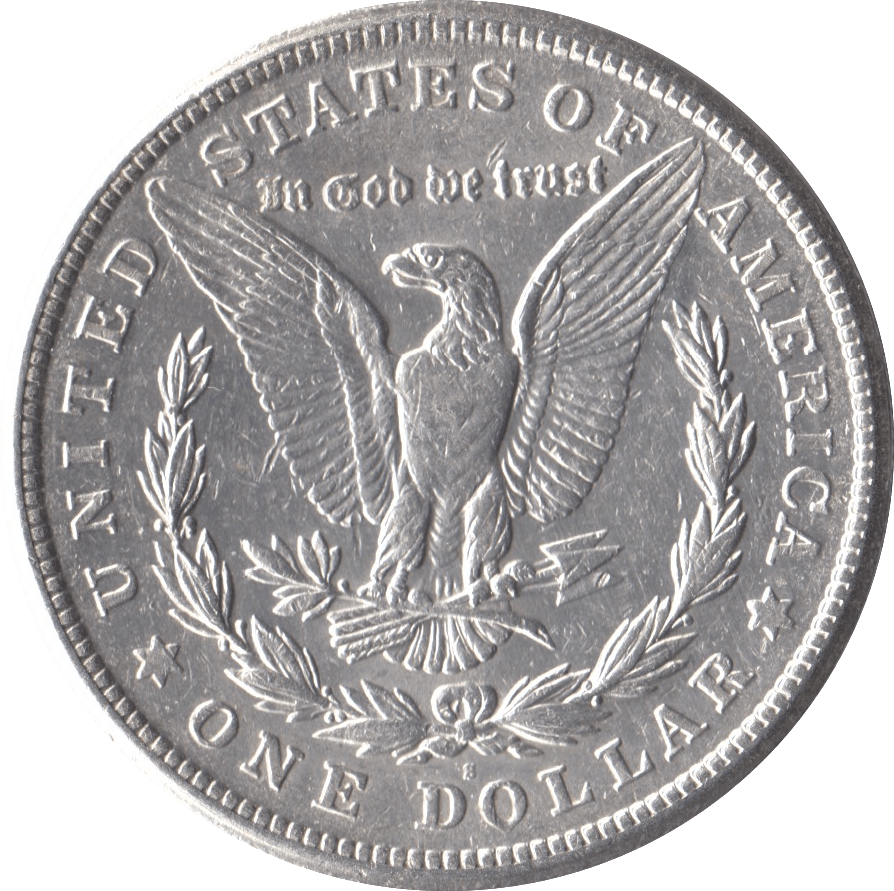 1921 USA SILVER MORGAN DOLLAR SAN FRANCISCO MINT - SILVER WORLD COINS - Cambridgeshire Coins