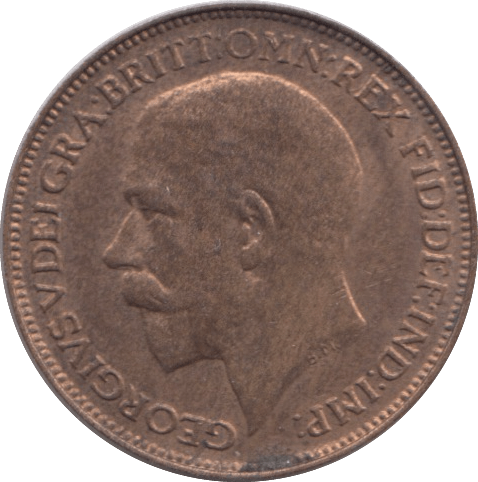 1922 FARTHING ( UNC ) - Farthing - Cambridgeshire Coins