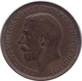 1922 FARTHING ( VF ) - Farthing - Cambridgeshire Coins