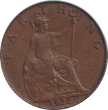 1922 FARTHING ( VF ) - FARTHING - Cambridgeshire Coins