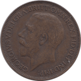 1922 FARTHING ( VF ) - Farthing - Cambridgeshire Coins