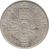 1922 FLORIN ( EF ) - FLORIN - Cambridgeshire Coins