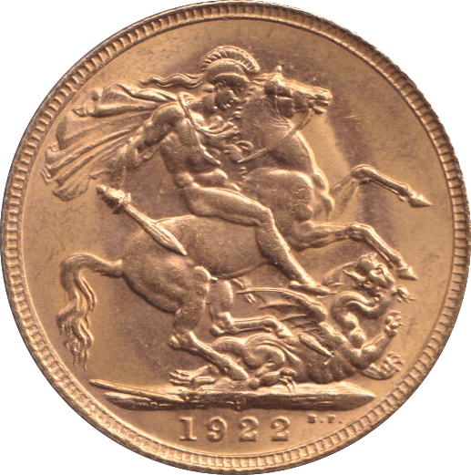 1922 GOLD SOVEREIGN ( AUNC ) PERTH MINT - SOVEREIGN - Cambridgeshire Coins