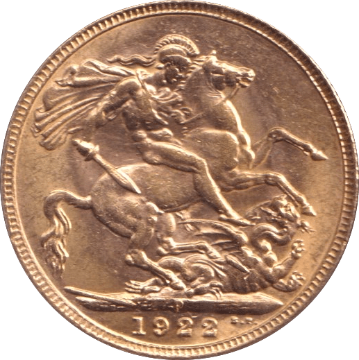 1922 GOLD SOVEREIGN ( UNC ) PERTH MINT - SOVEREIGN - Cambridgeshire Coins
