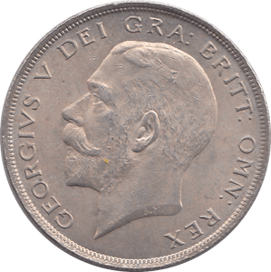 1922 HALFCROWN ( AUNC ) - HALFCROWN - Cambridgeshire Coins