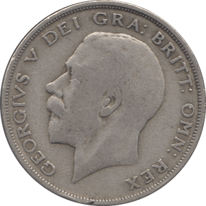 1922 HALFCROWN ( FINE ) - Halfcrown - Cambridgeshire Coins