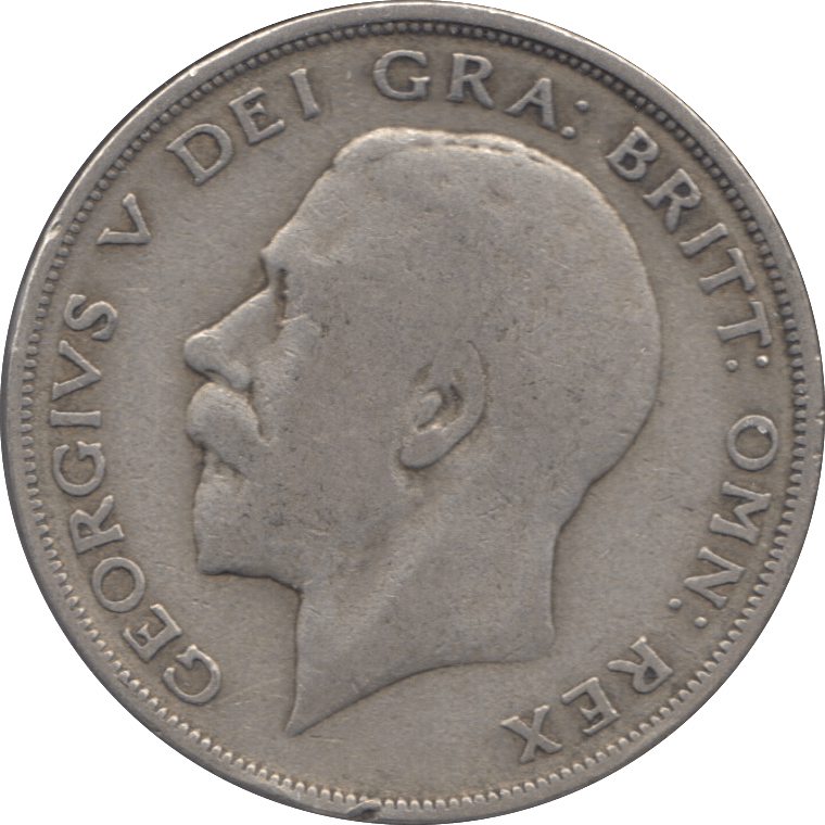 1922 HALFCROWN ( FINE ) - Halfcrown - Cambridgeshire Coins