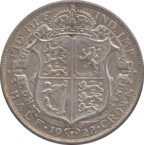 1922 HALFCROWN ( GF ) - Halfcrown - Cambridgeshire Coins