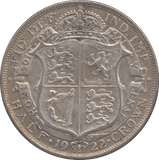 1922 HALFCROWN ( GF ) - Halfcrown - Cambridgeshire Coins